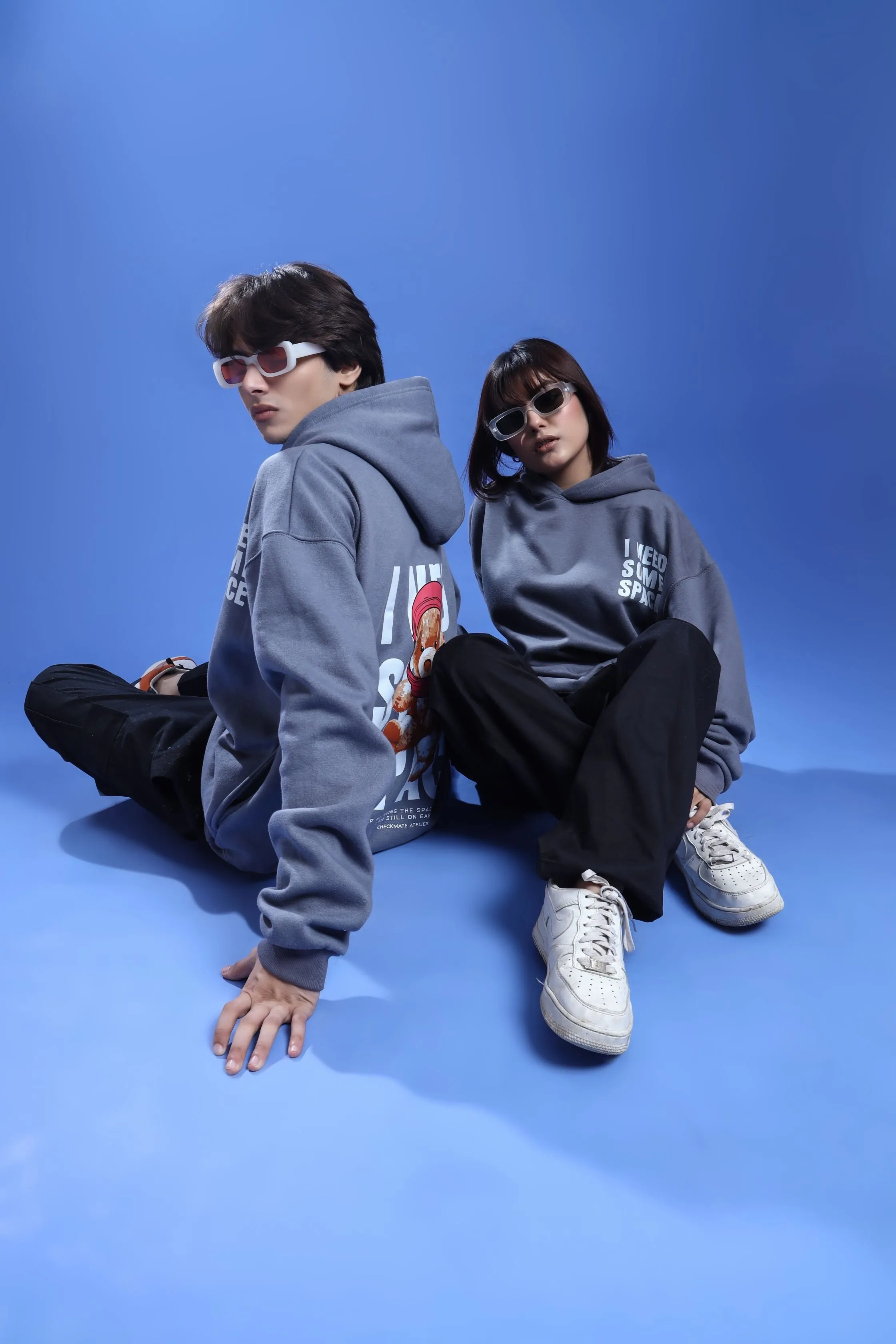 NEED SPACE OVERSIZED HOODIE