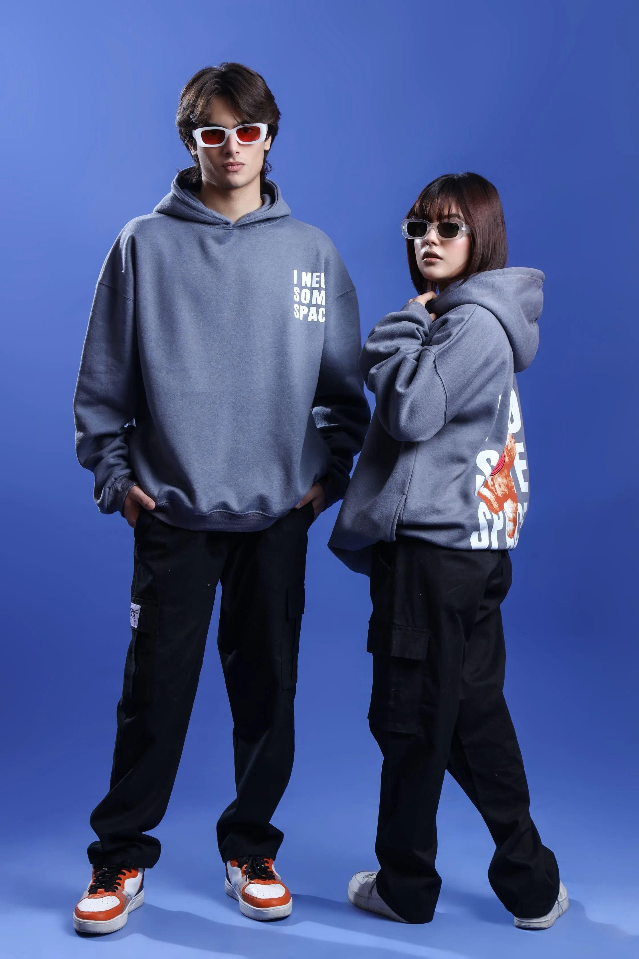 NEED SPACE OVERSIZED HOODIE