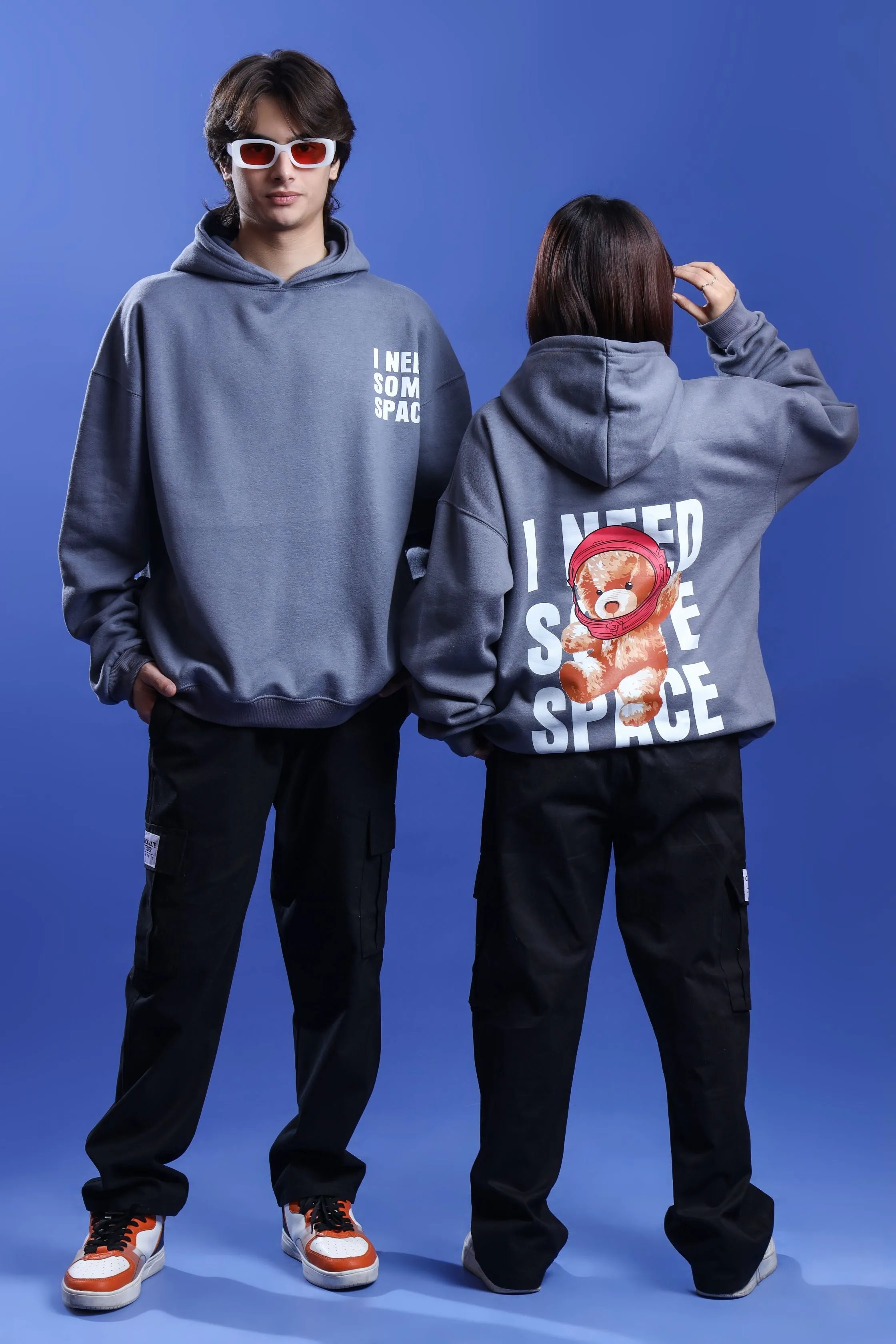 NEED SPACE OVERSIZED HOODIE