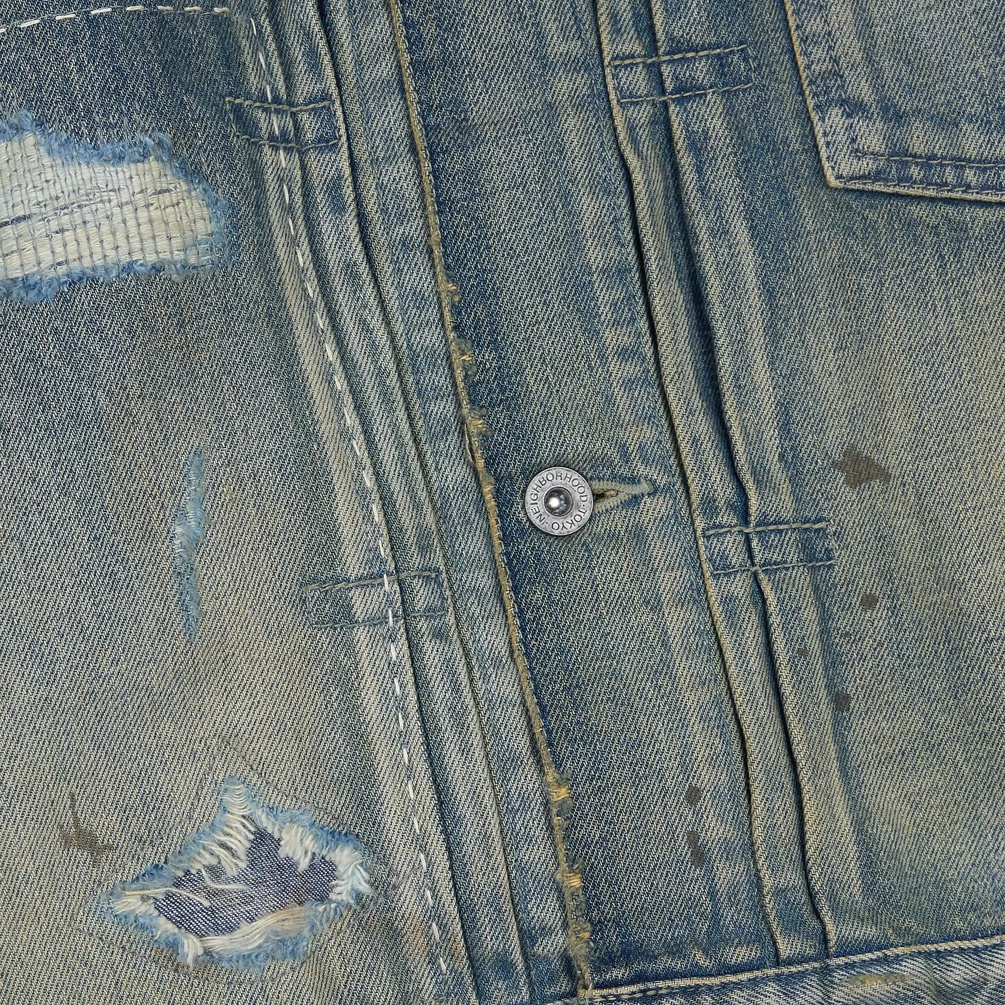 Neighborhood Denim Savage Typed 1 Denim Jacket
