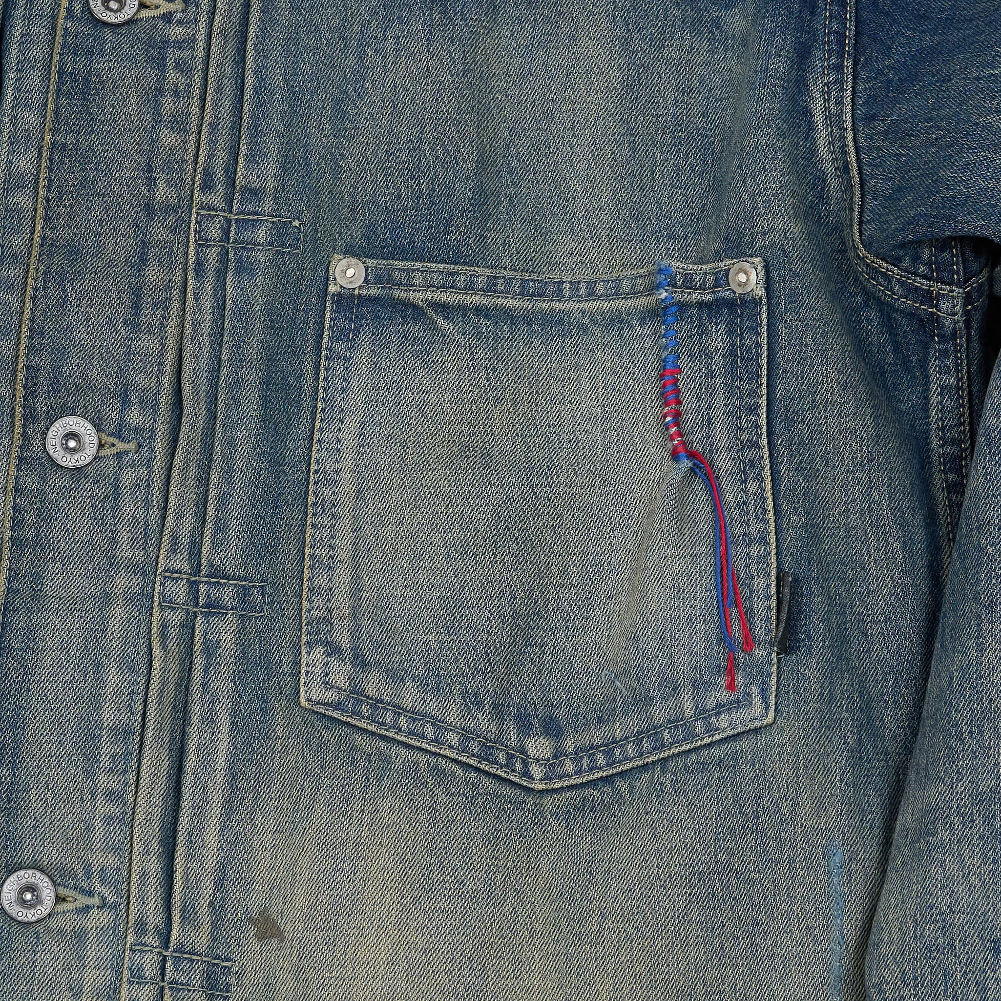 Neighborhood Denim Savage Typed 1 Denim Jacket