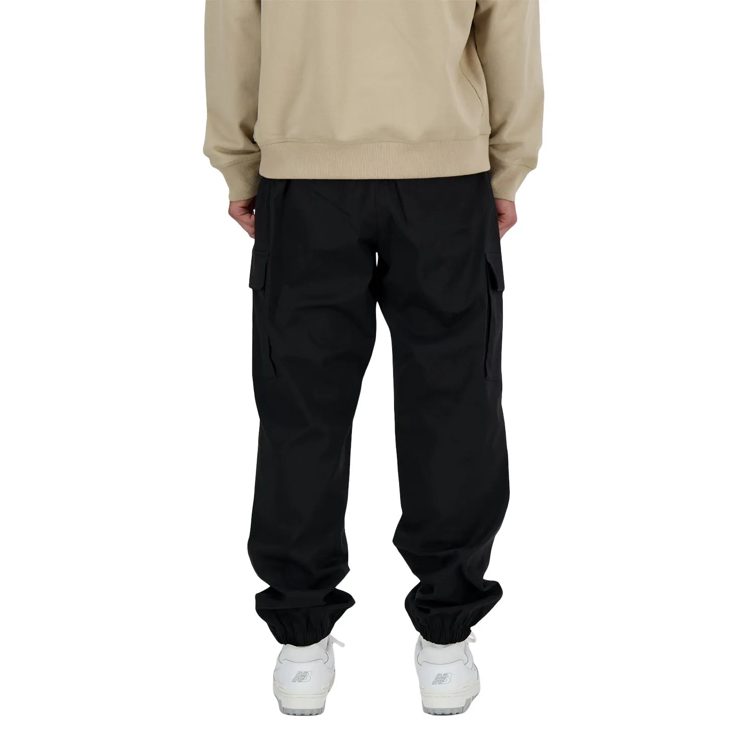 New Balance Men Twill Cargo Jogger Black MP41579-BLK