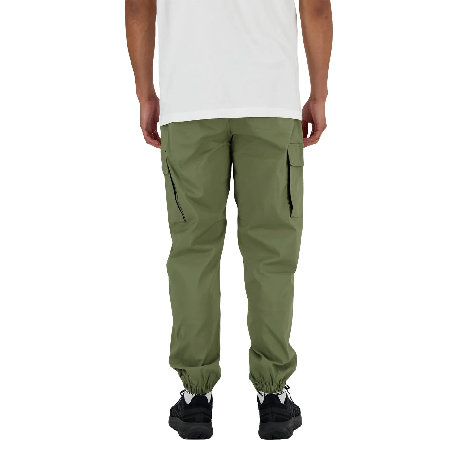 New Balance Men Twill Cargo Jogger Dark Olive MP41579-DEK