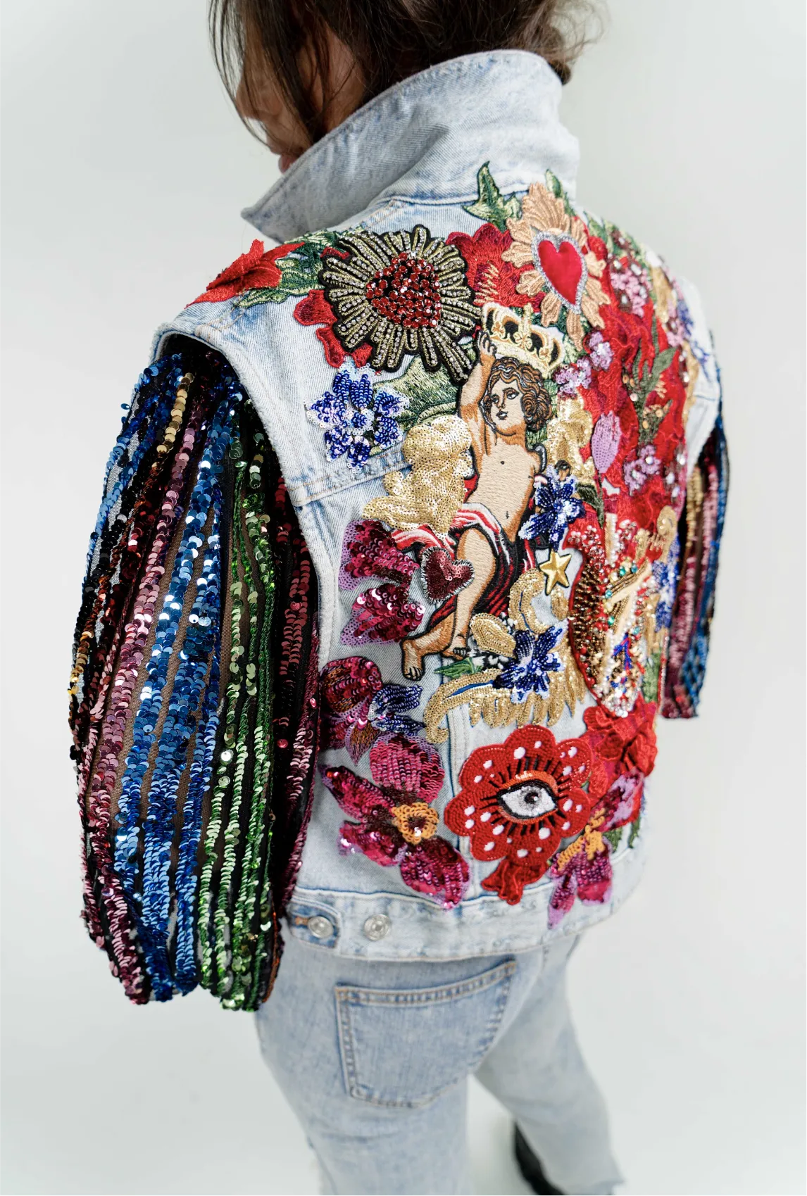 New Vest/Jacket Angels Blessed (removable sleeves)