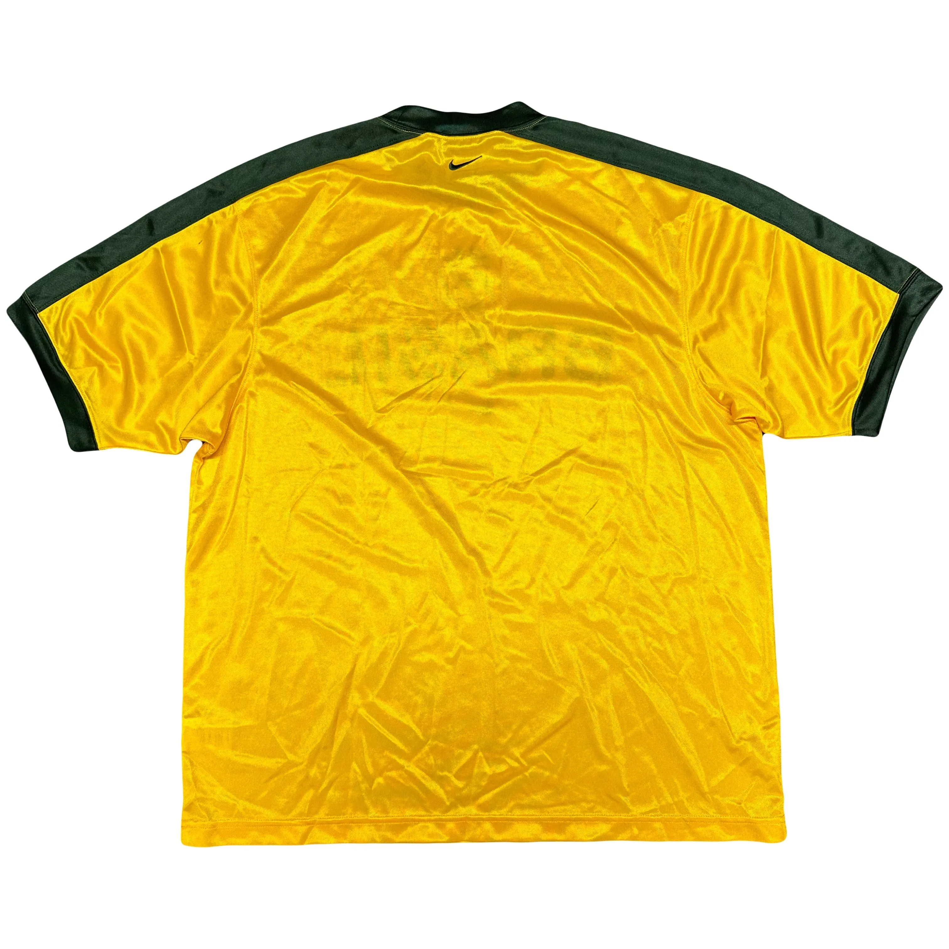 Nike Brazil 2002 Training Shirt In Yellow ( S )