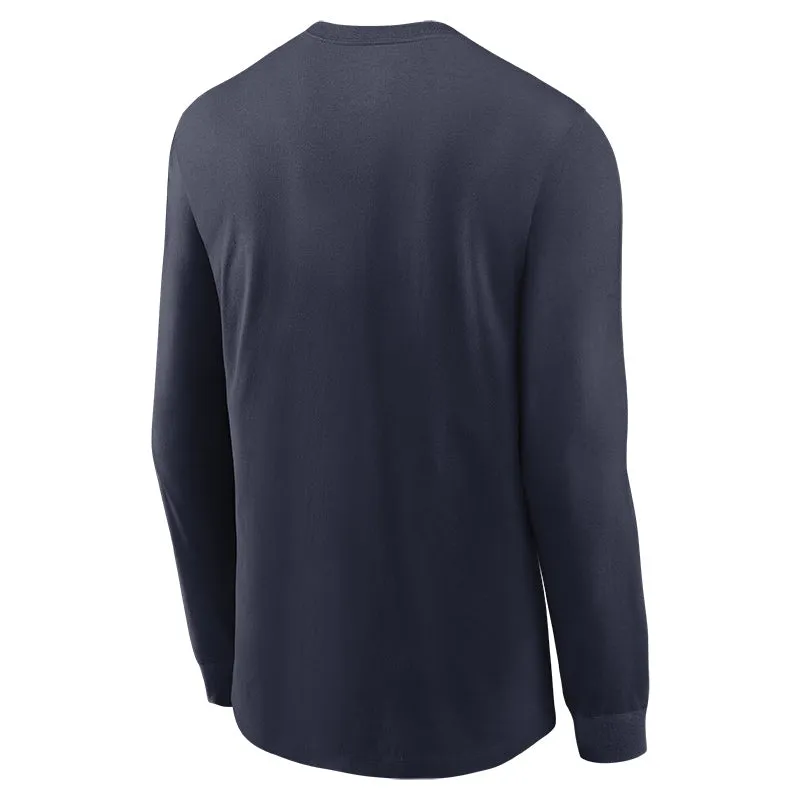 Nike Cotton Nittany Lion Long Sleeve T-Shirt
