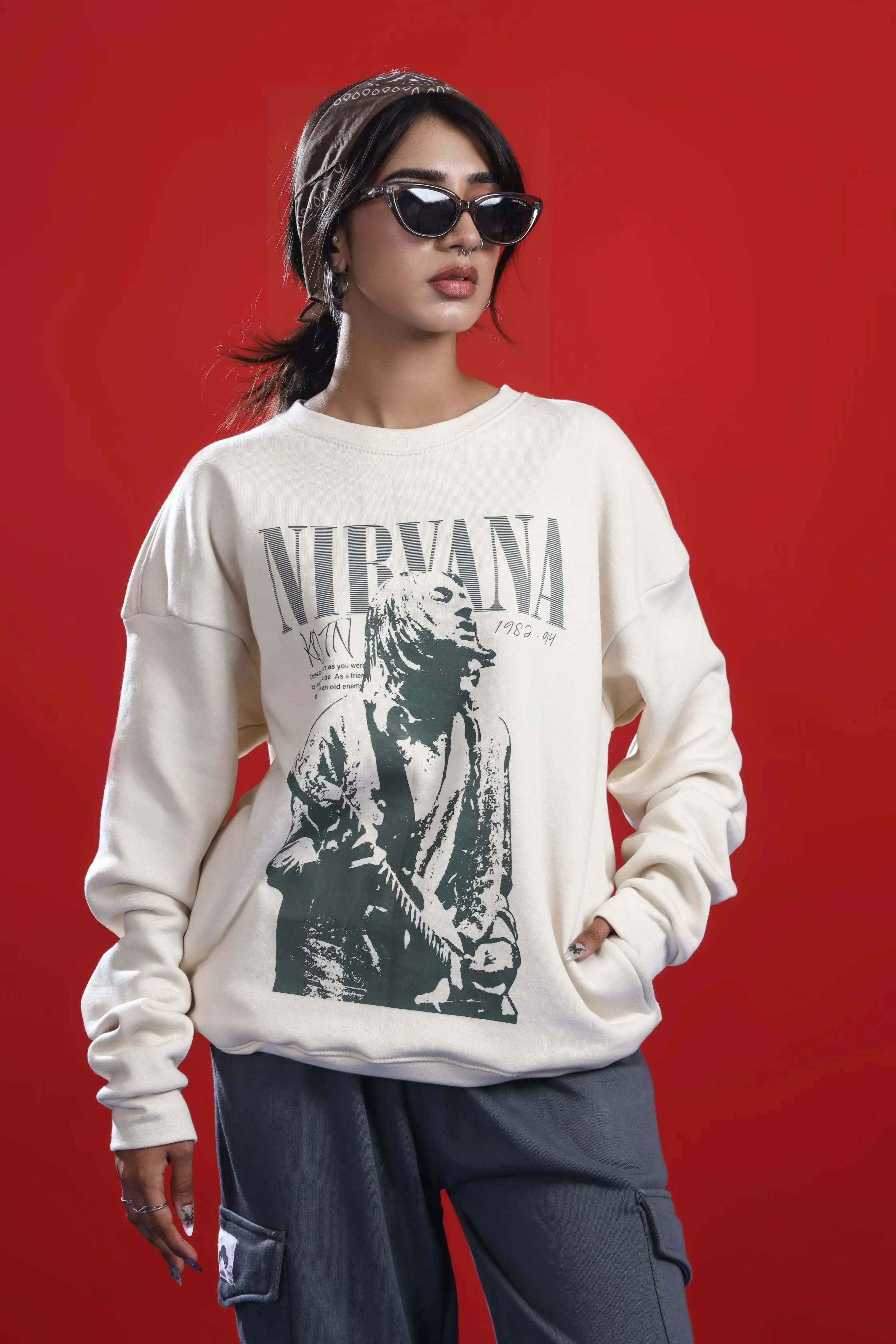 NIRVANA OVERSIZED SWEATSHIRT