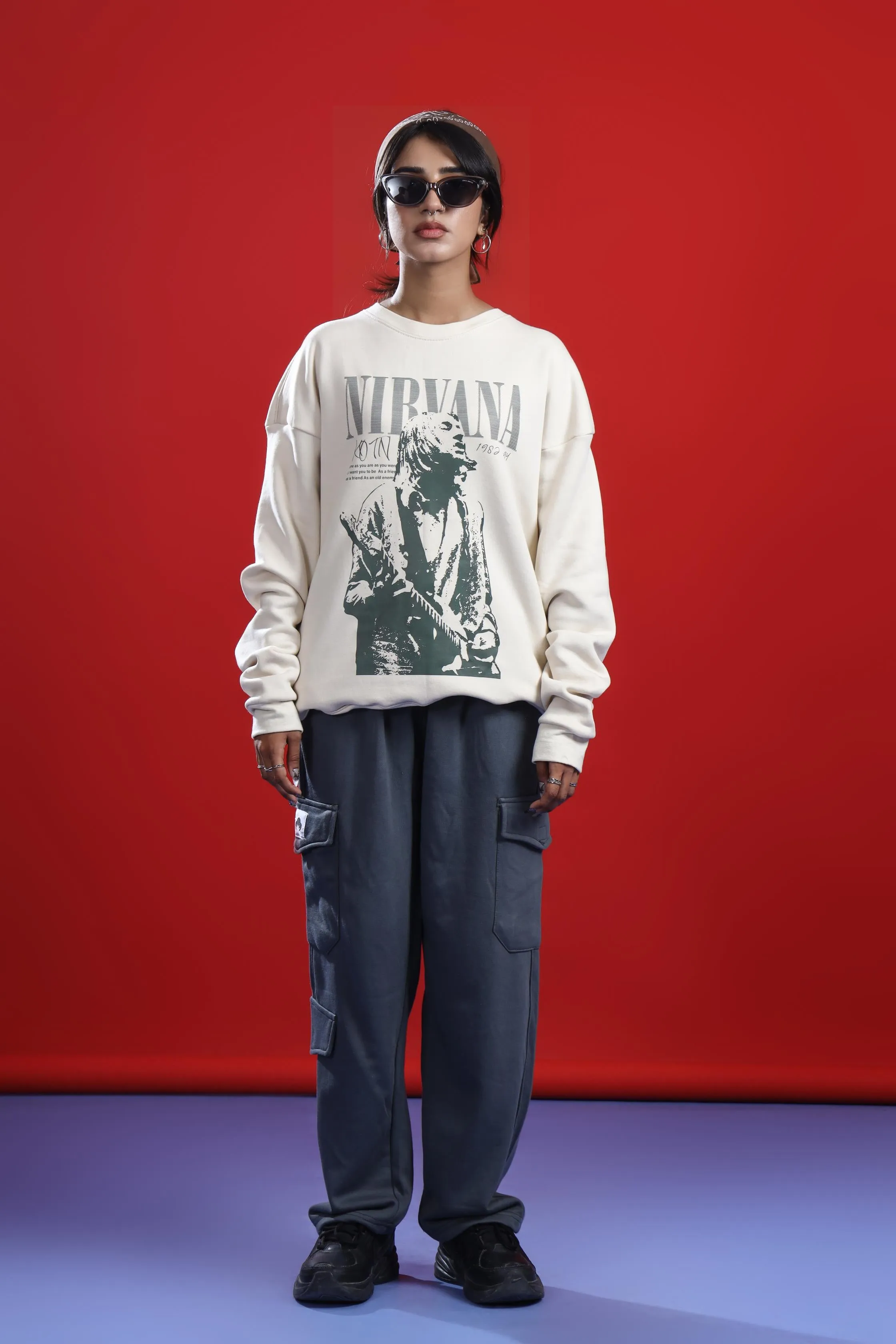 NIRVANA OVERSIZED SWEATSHIRT