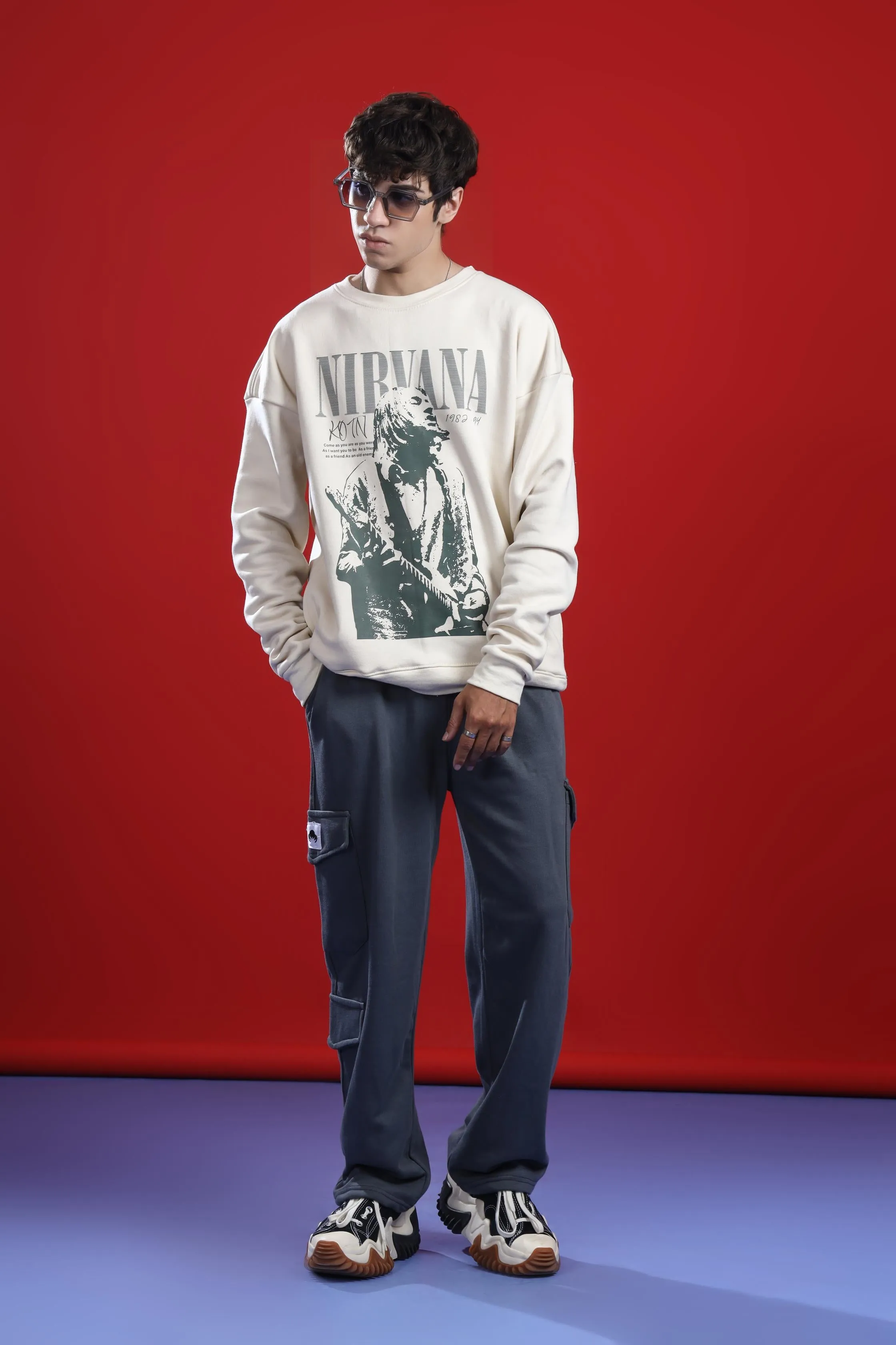 NIRVANA OVERSIZED SWEATSHIRT