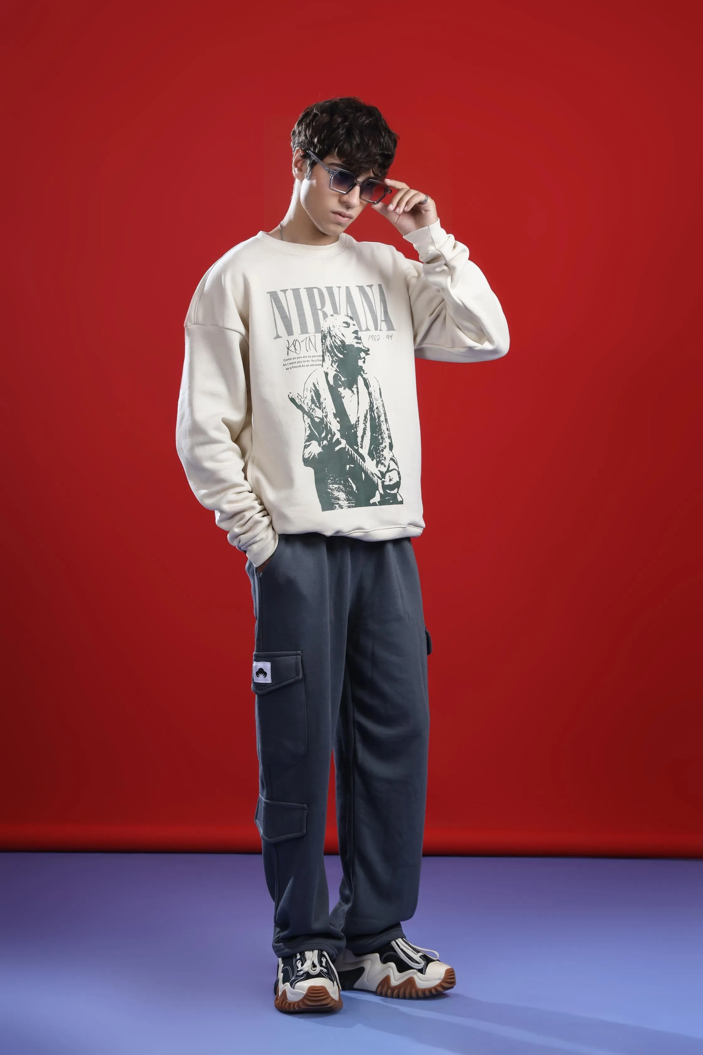 NIRVANA OVERSIZED SWEATSHIRT