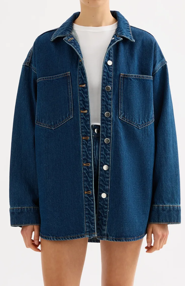 Nude Lucy Organic Denim Overshirt