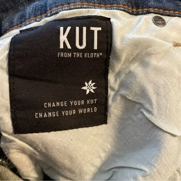 NWT Kut From The Kloth High Rise Gidget Fray Short Size 20W