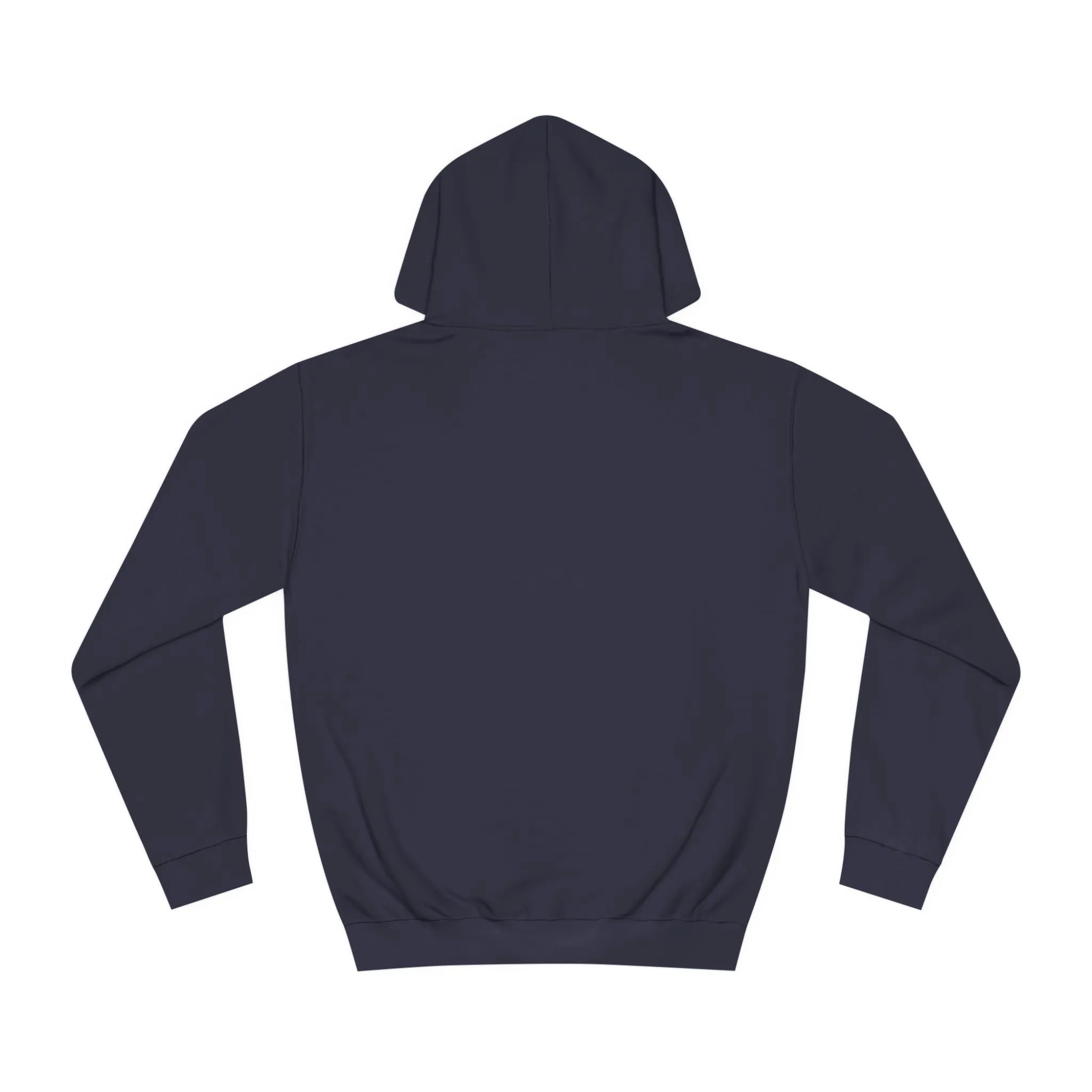 Okauchee Lake Compass Rose with golden logo back Medium Weight Hoodie