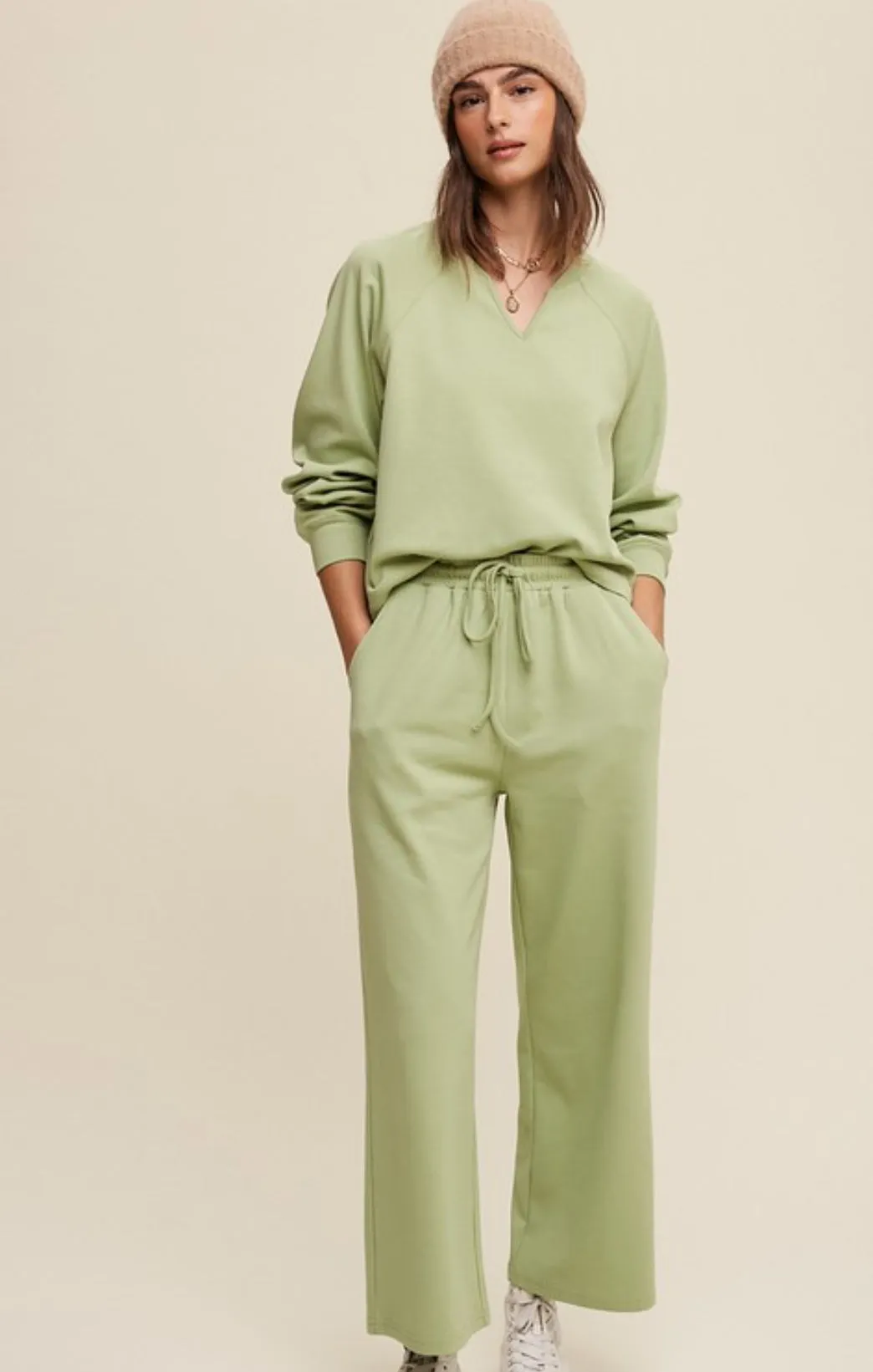Olive you sweat suit