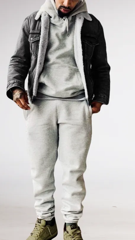 Organic Hoodie Grey