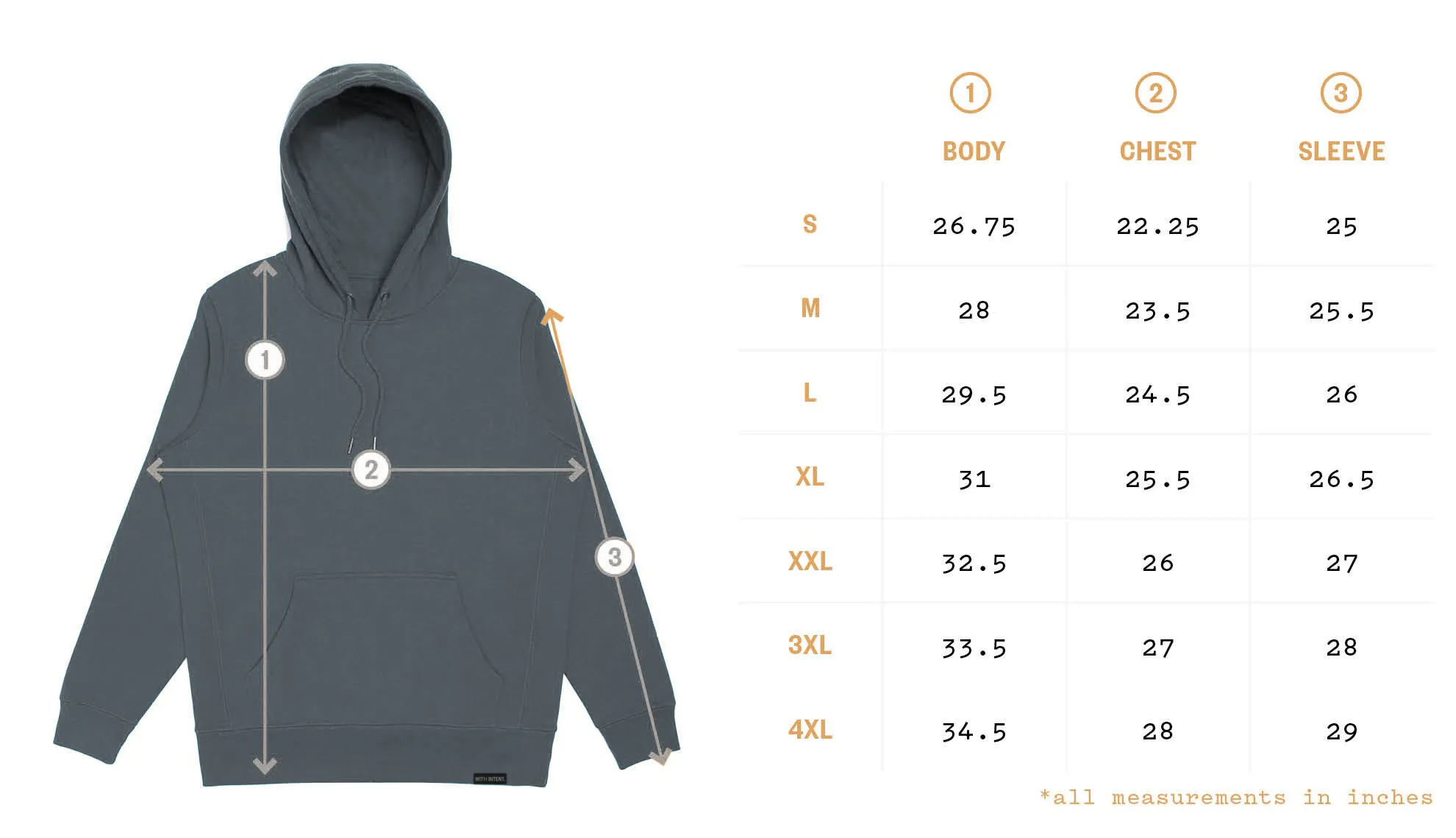 Organic Hoodie Grey