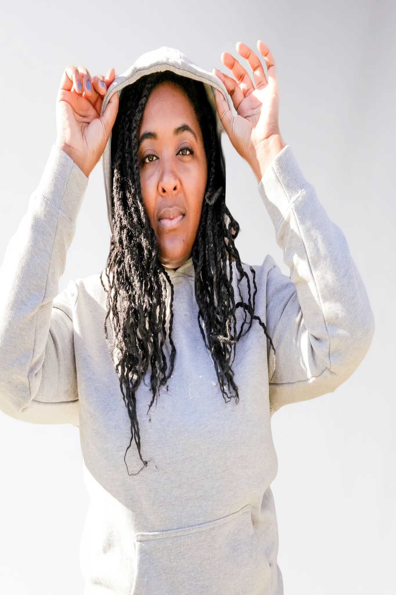 Organic Hoodie Grey