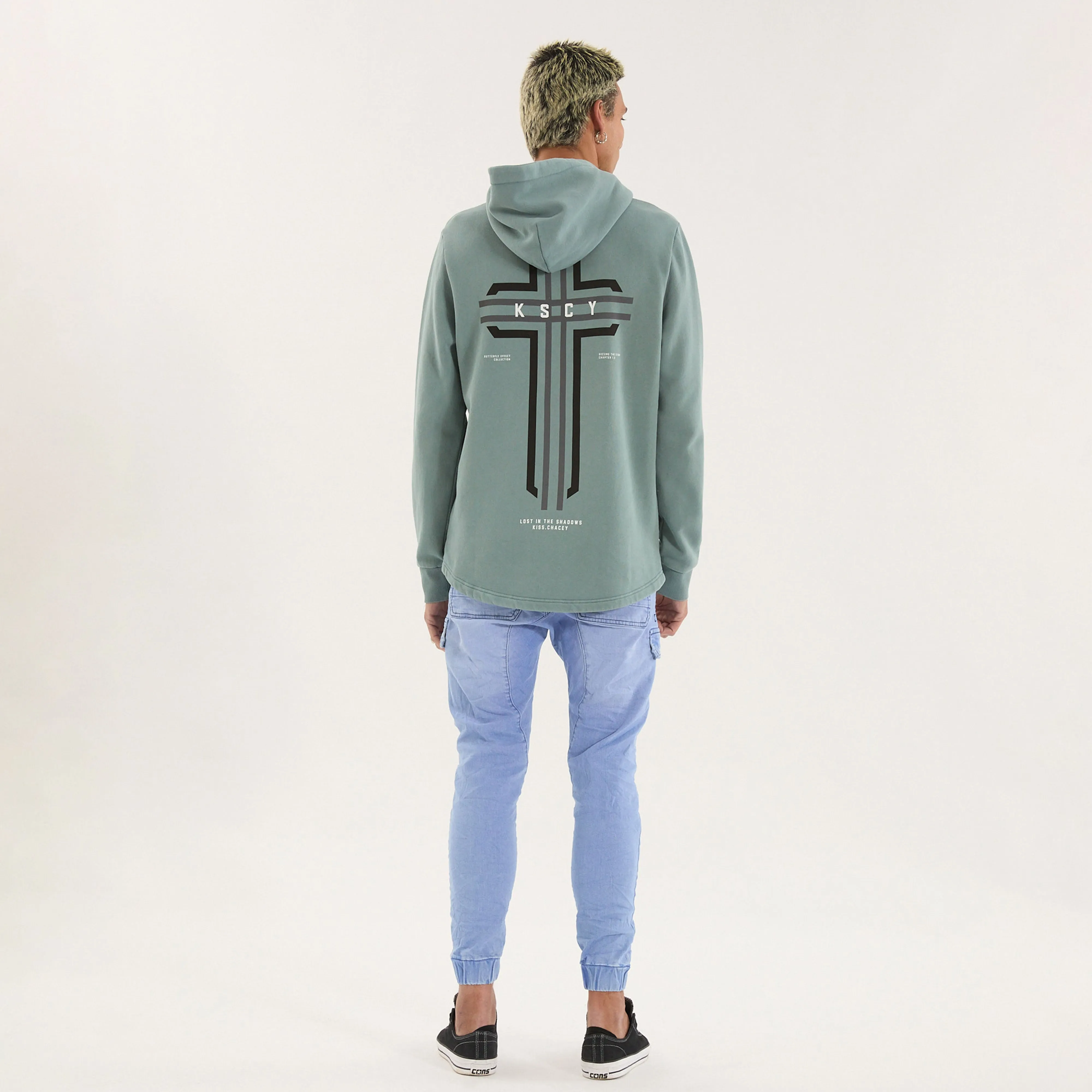 Outpost Dual Curved Hoodie Pigment Trooper