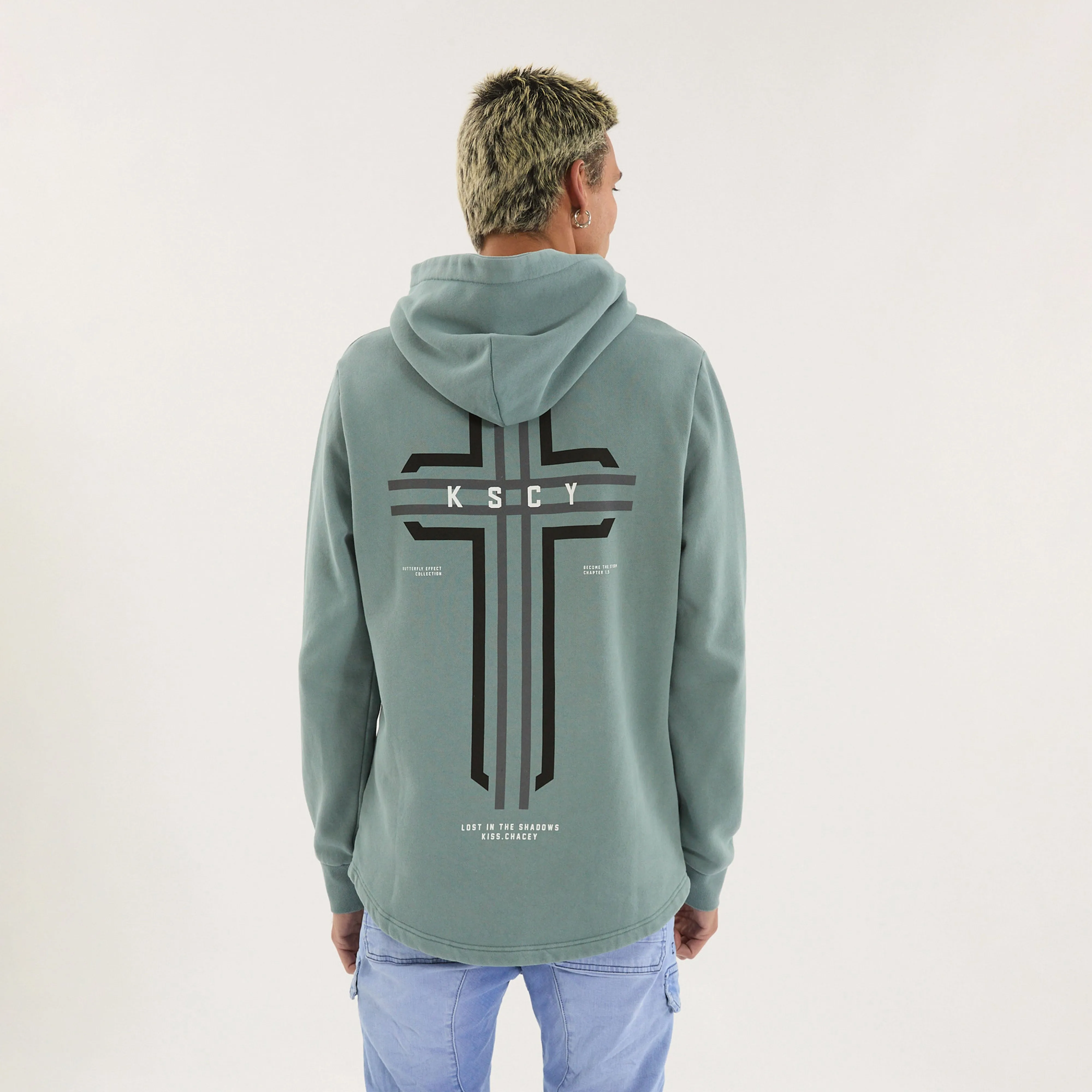 Outpost Dual Curved Hoodie Pigment Trooper