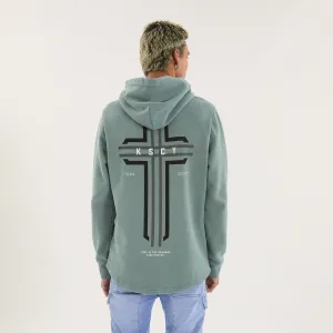 Outpost Dual Curved Hoodie Pigment Trooper