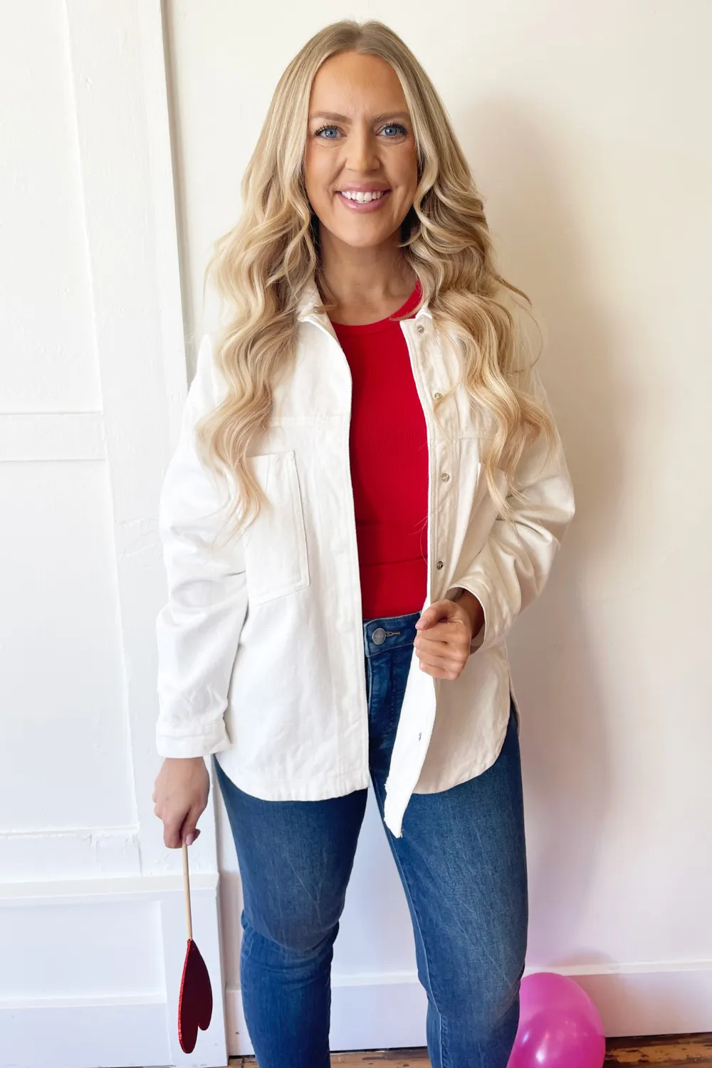 Oversized Denim Shacket