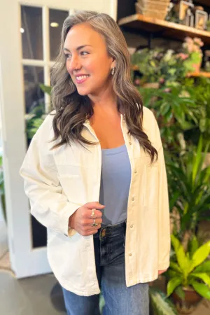 Oversized Denim Shacket