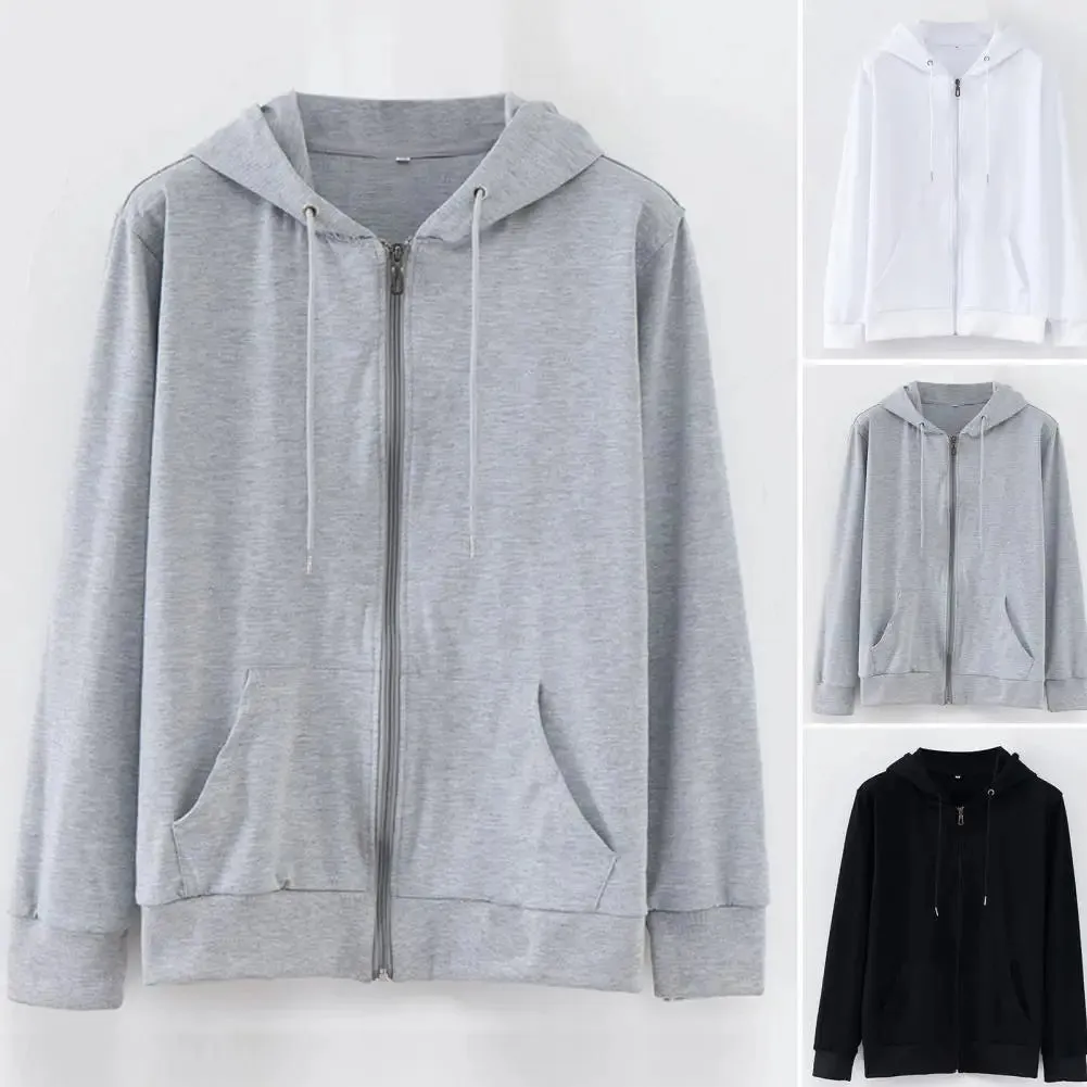 Oversized Solid Color Hoodie