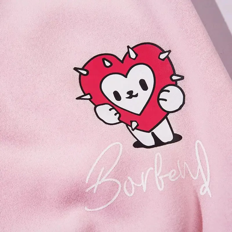 Oversized Y2K Double-Hooded Embroidery Gothic Hoodie