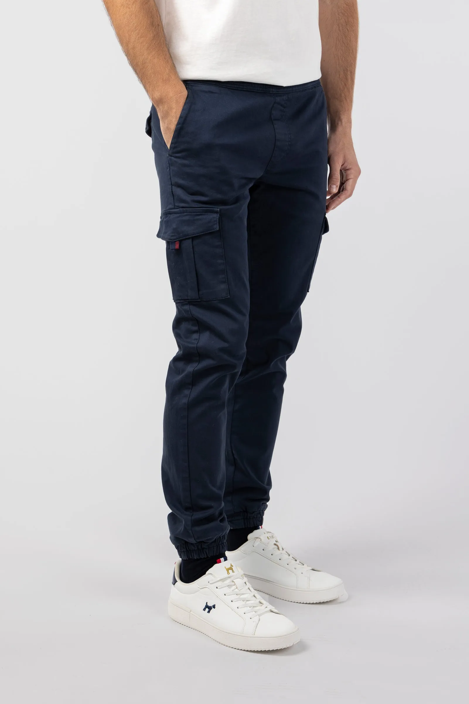 Pantalón Jogger Cargo Marino