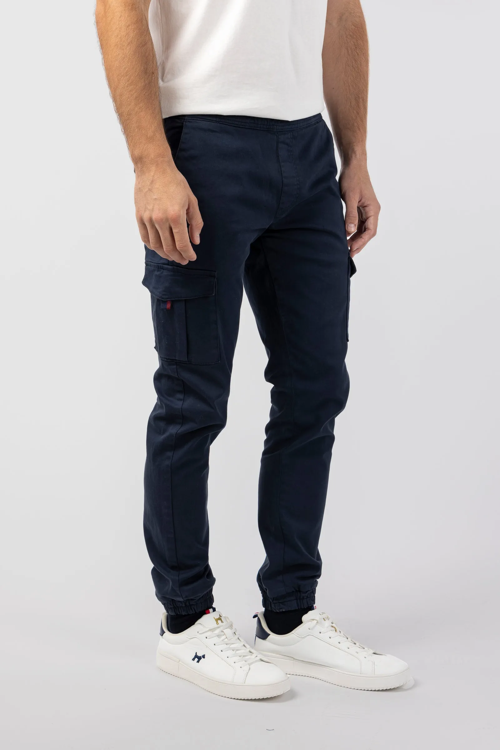 Pantalón Jogger Cargo Marino