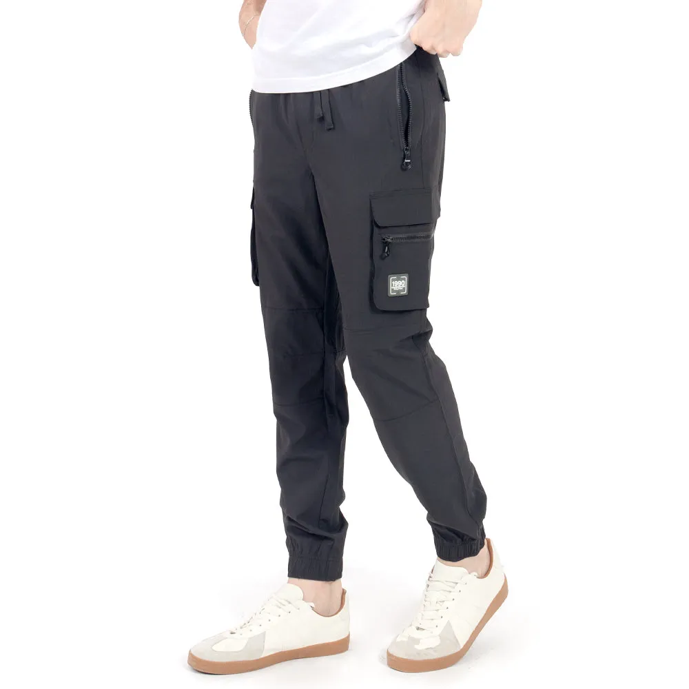 PANTALÓN PARA HOMBRE JOGGER  DE NYLON BOLSAS CON CIERRE QUARRY