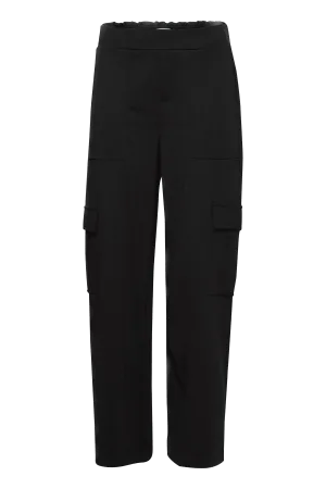 Pantalones ICHI Kate Cargo Black