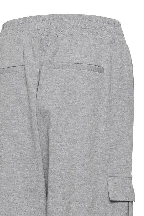 Pantalones ICHI Monse PA7 Grey Melange
