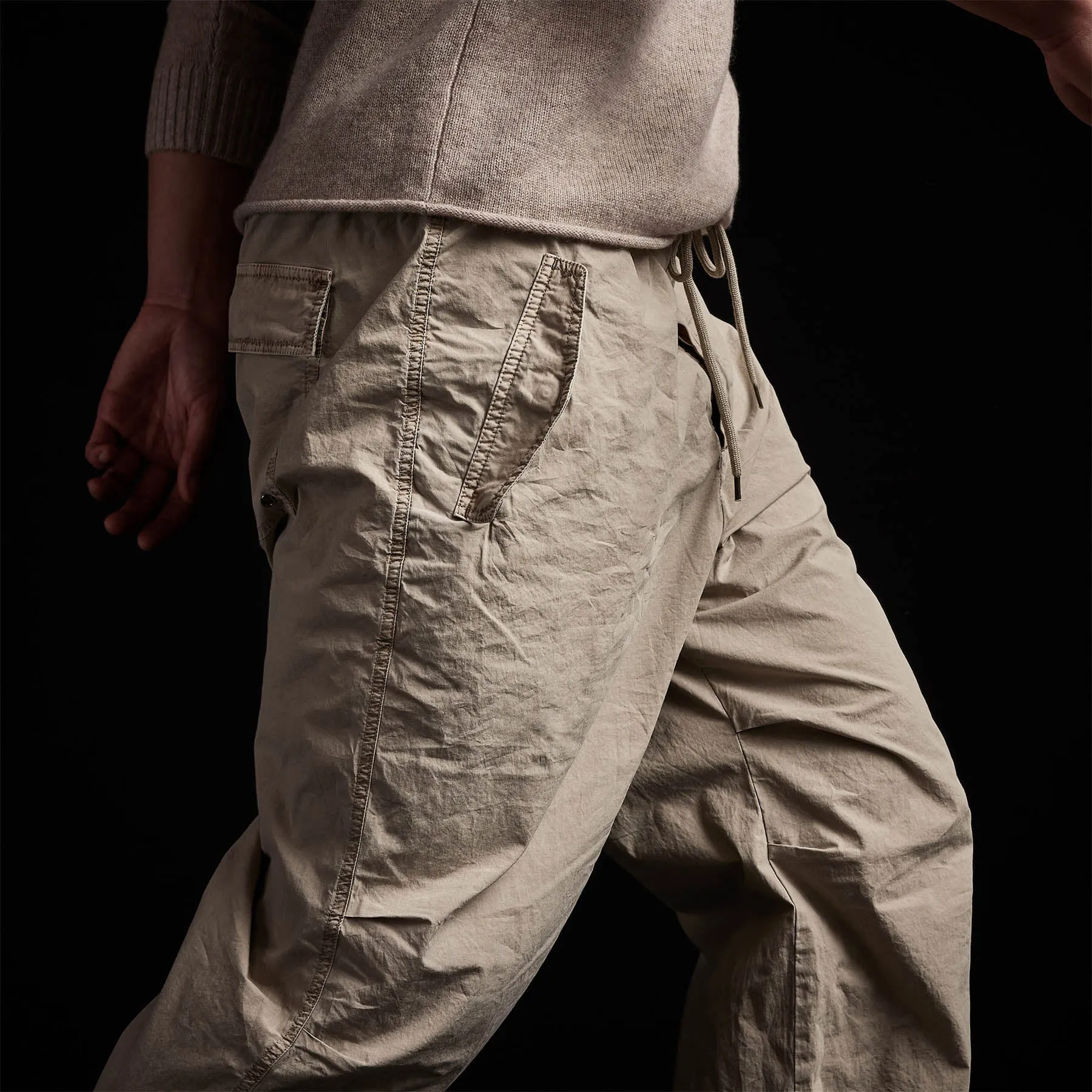 Parachute Flight Pant - String Pigment