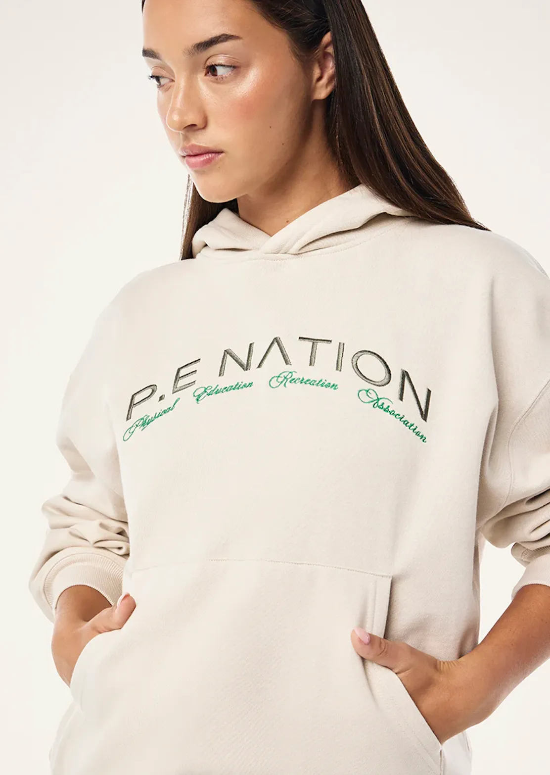 P.E NATION Volume Hoodie - Cloud