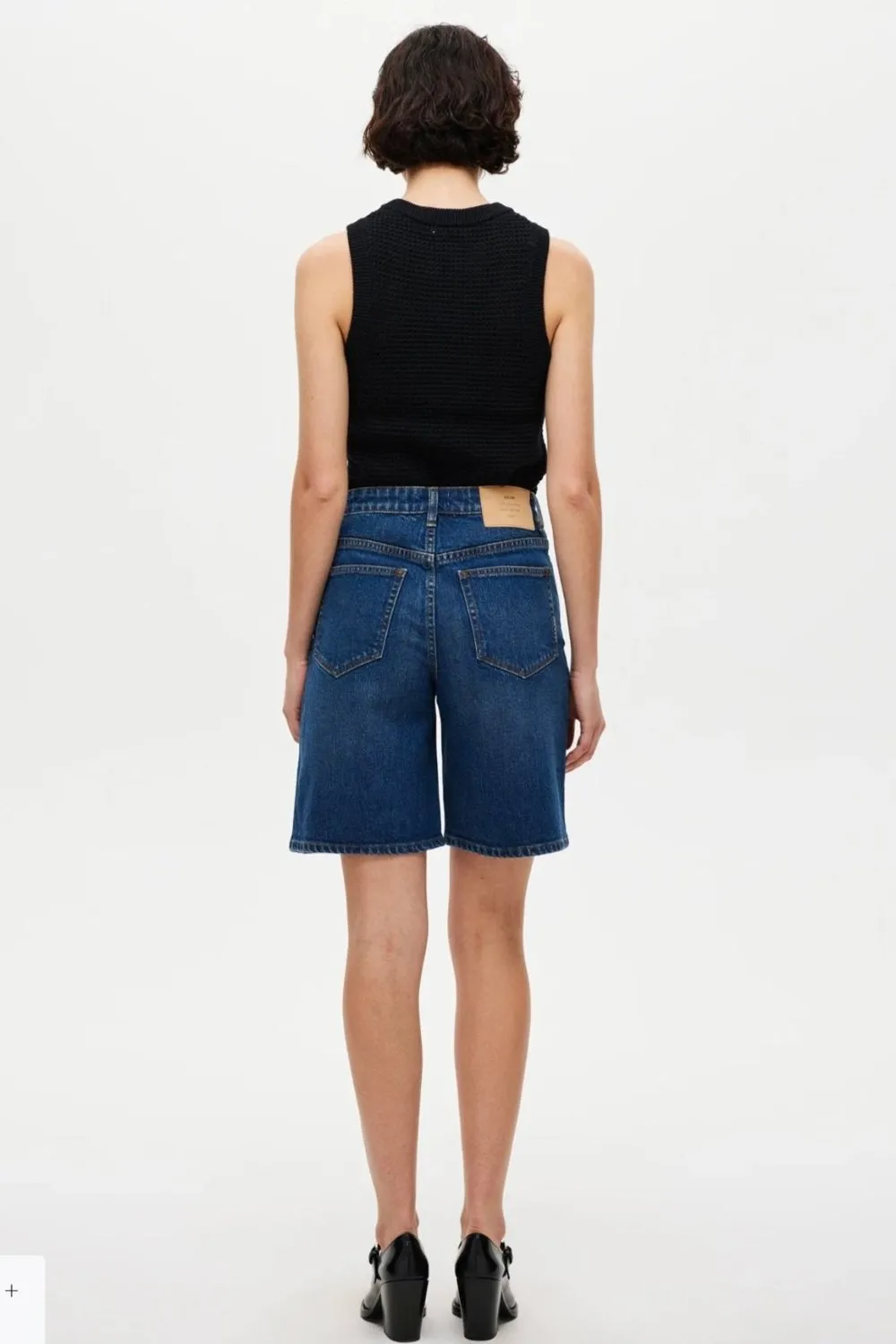 Phoebe Short Sunday Dark Vintage Indigo