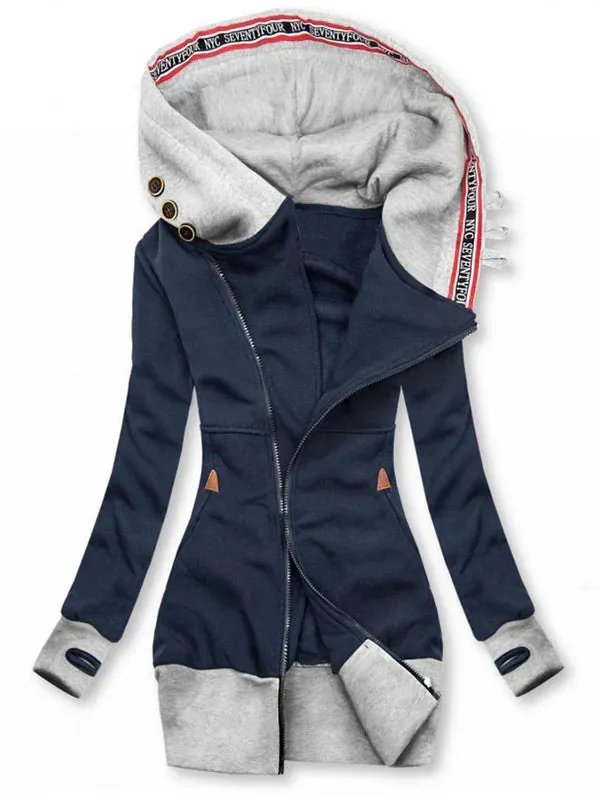 PIAN - warm, oversized sweatshirt with long sleeves