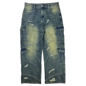 Plague-Cut Jeans (Grimy)