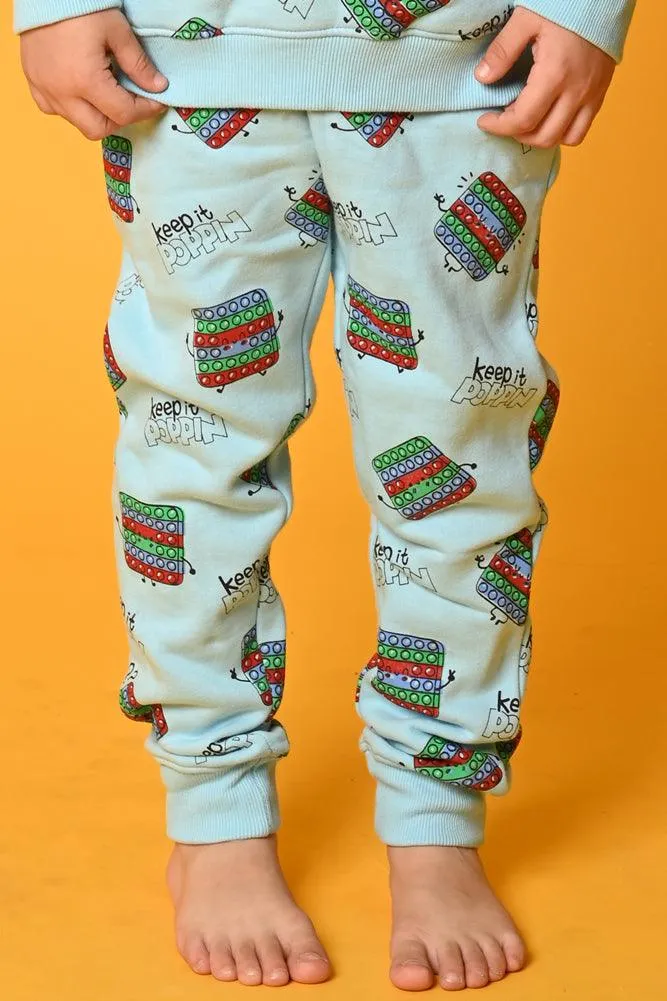 POP IT SKY BOYS JOGGER (FLEECE)