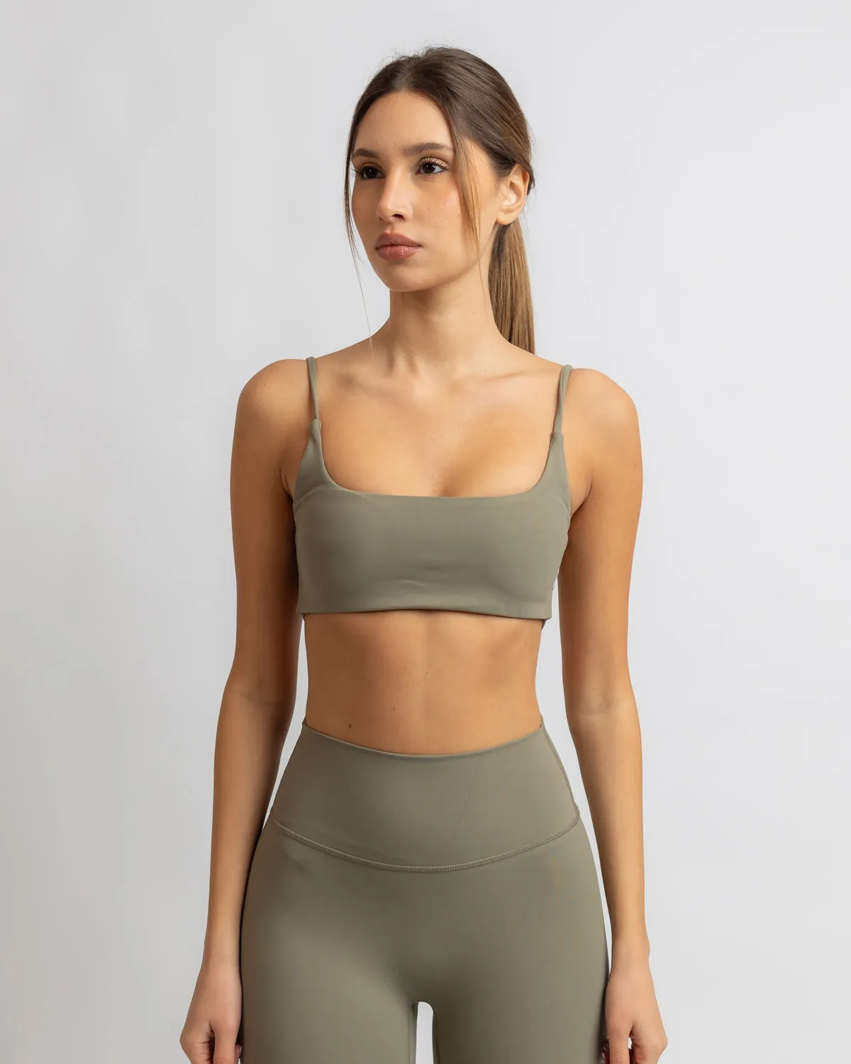 Power Criss Cross Bra - Mint