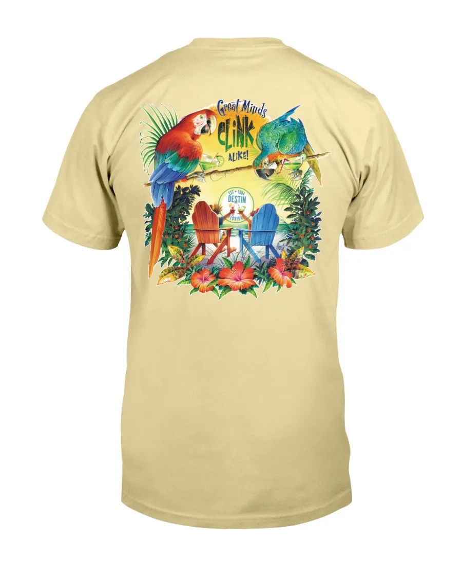 Premium Ringspun Great Minds Clink in Destin Florida T-shirt
