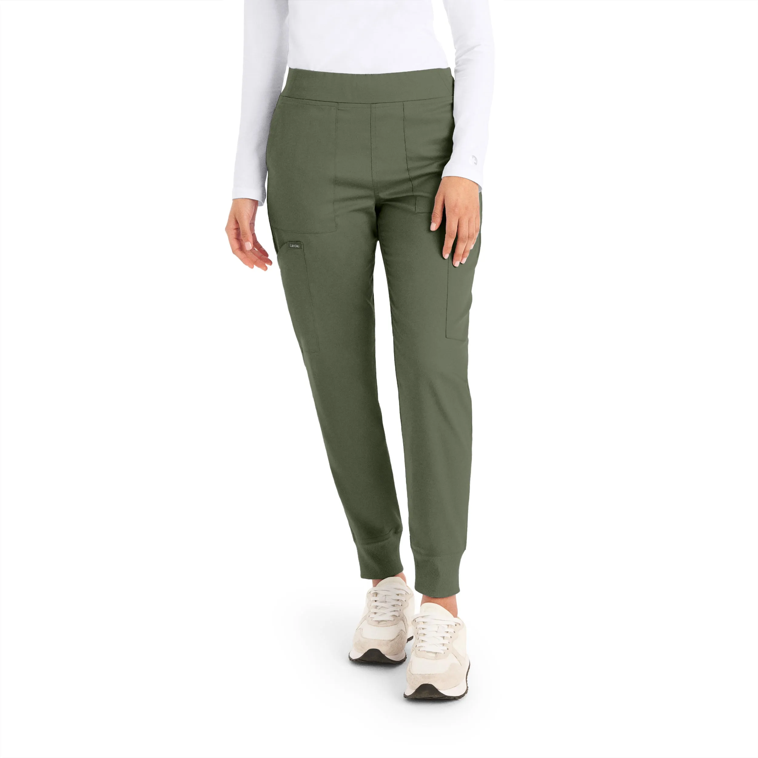 ProFlex LB406 Women's Jogger Scrub Pants Olive Moss