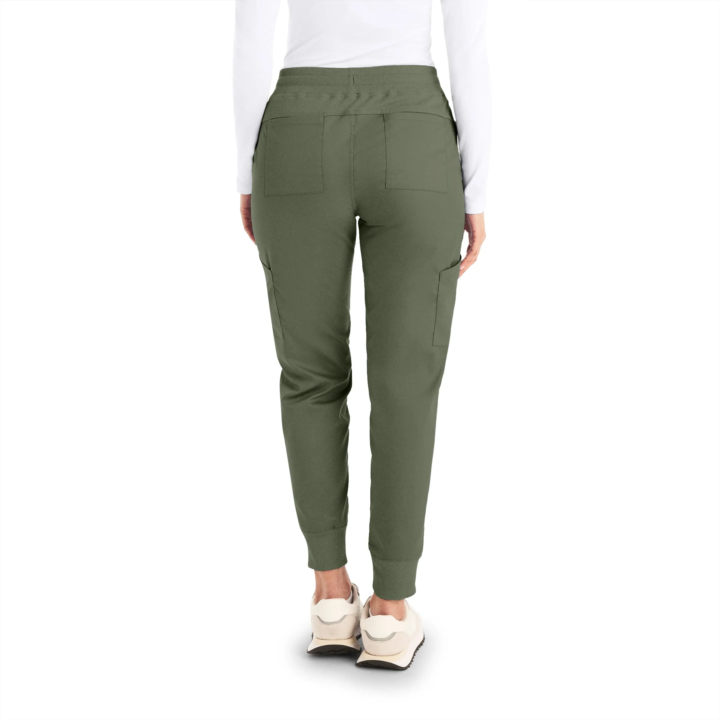 ProFlex LB406 Women's Jogger Scrub Pants Olive Moss