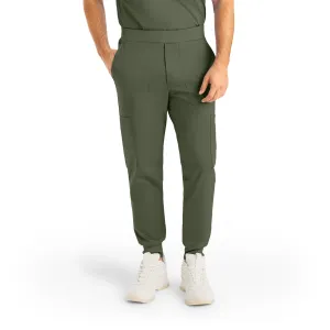 ProFlex LB407 Men's Jogger Scrub Pants Olive Moss