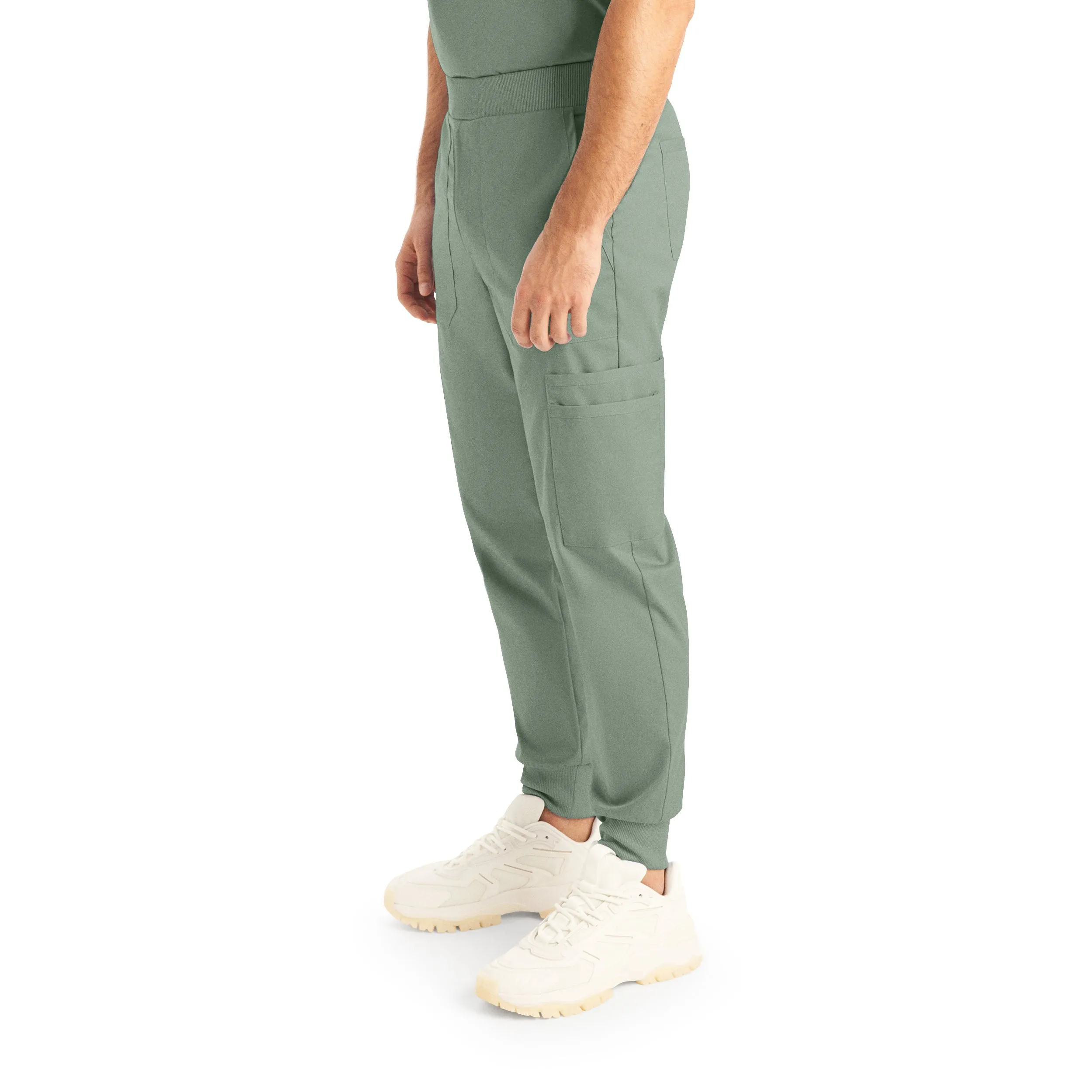 ProFlex LB407 Men's Jogger Scrub Pants Seagrass