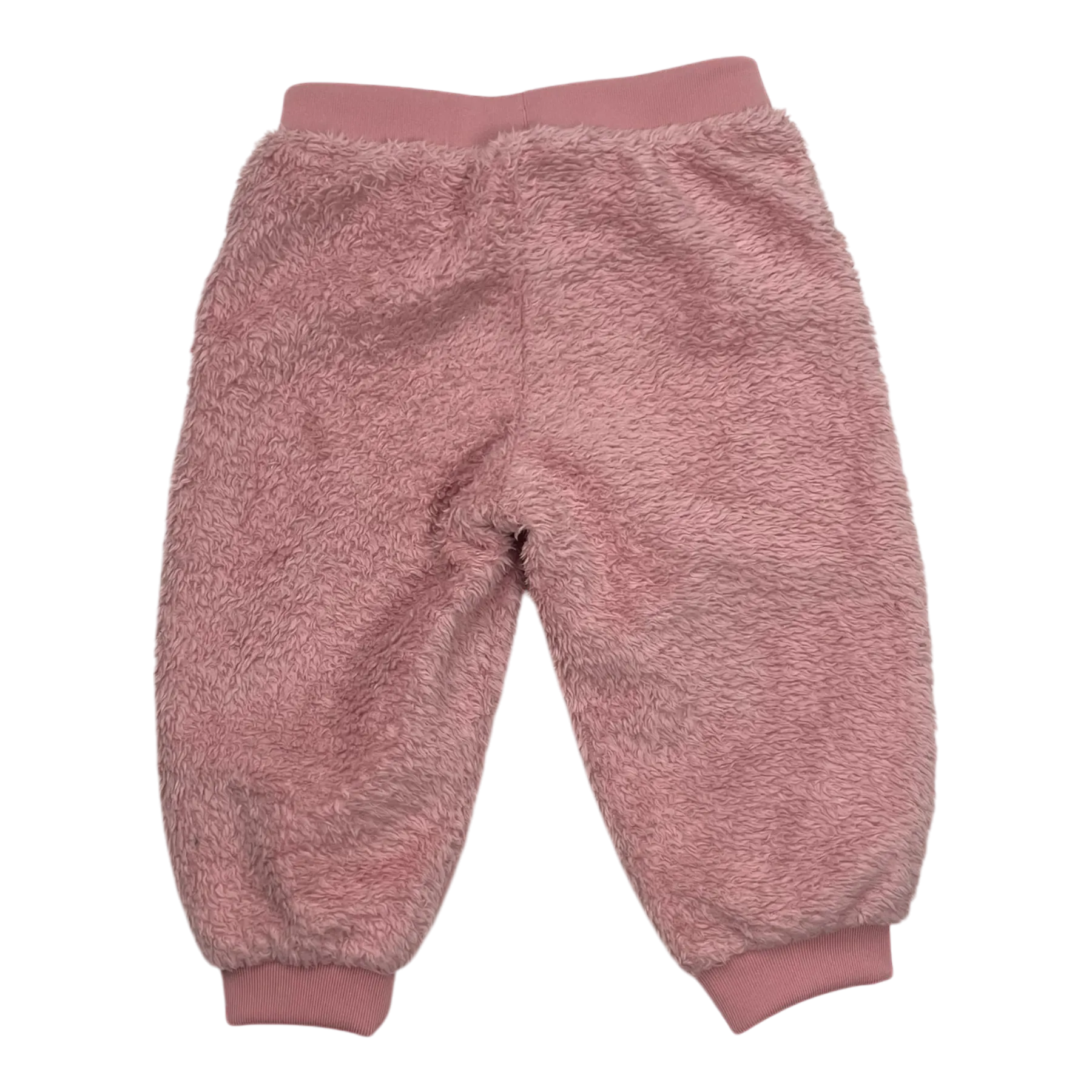 Puma furry sweatpants, pink | 74/80cm