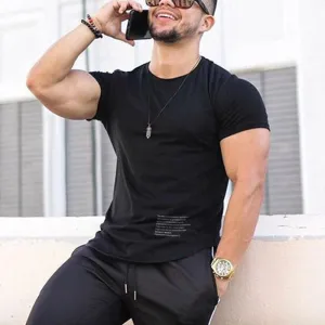 Pure Cotton Sports Fitness Leisure Men's Tops