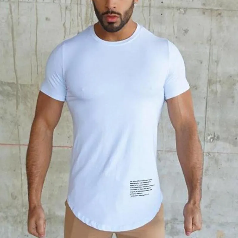 Pure Cotton Sports Fitness Leisure Men's Tops