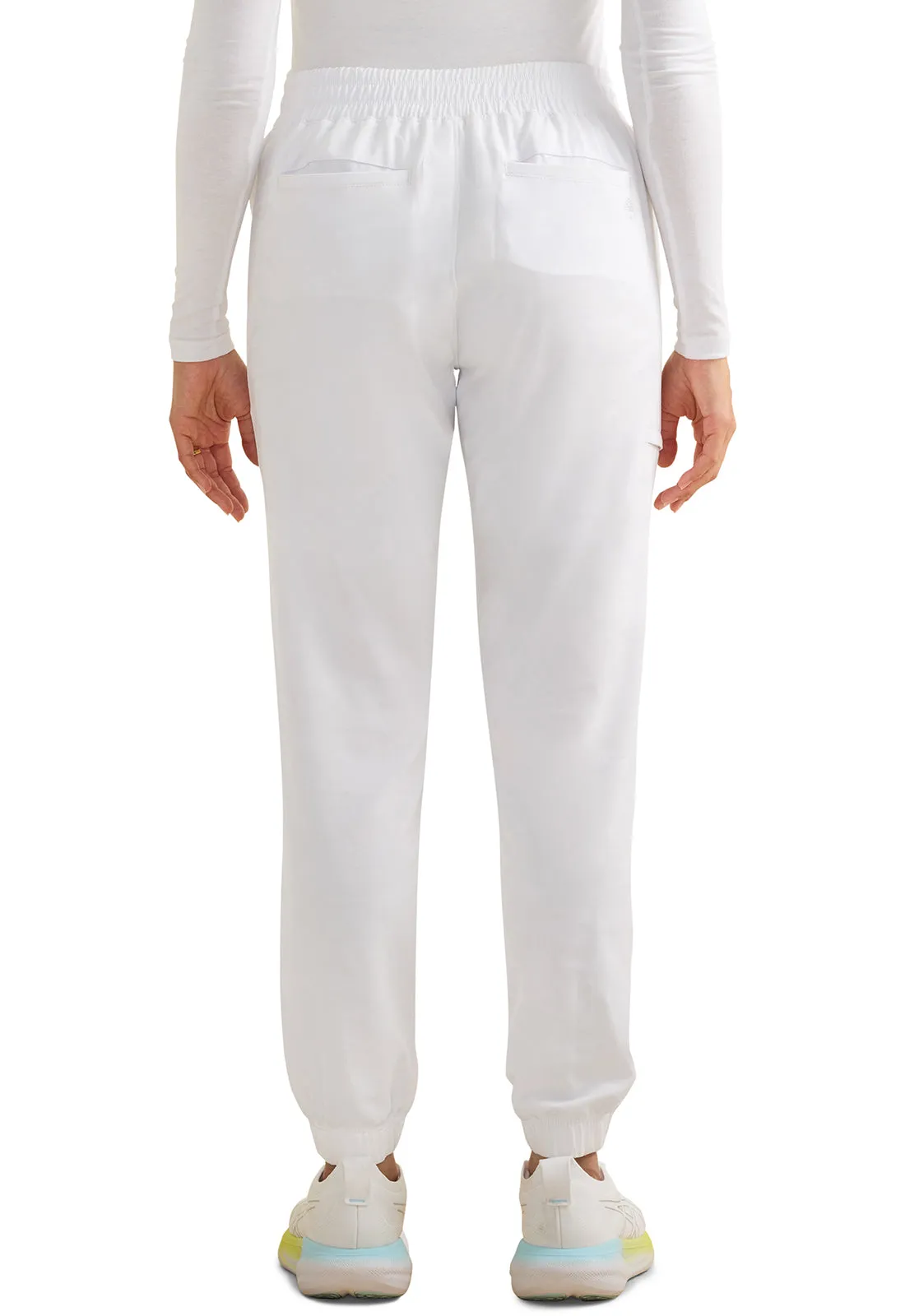 Purple Label Jacquard Tate Jogger Camo Pants White