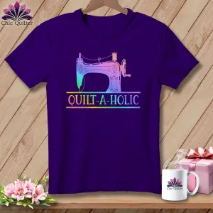 Quilt-a-Holic ~ Relaxed Fit Tee